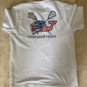 Boys vineyard vines lacrosse T-shirt